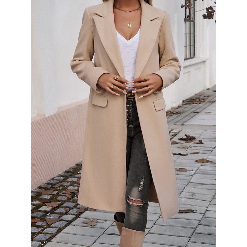 Marisolde | Women's Longline Tailored Blazer Coat
