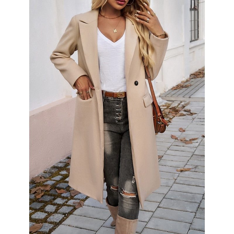 Marisolde | Women's Longline Tailored Blazer Coat