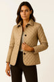Anna | Women's Quilted Button-Down Blazer