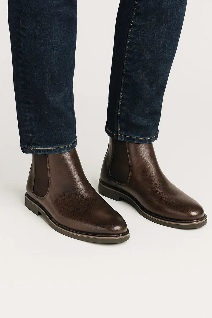 mens-retro-synthetic-leather-slip-on-chelsea-boots