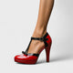 Thomasina | Women's Platform T-Strap High Heel Pumps, image 5