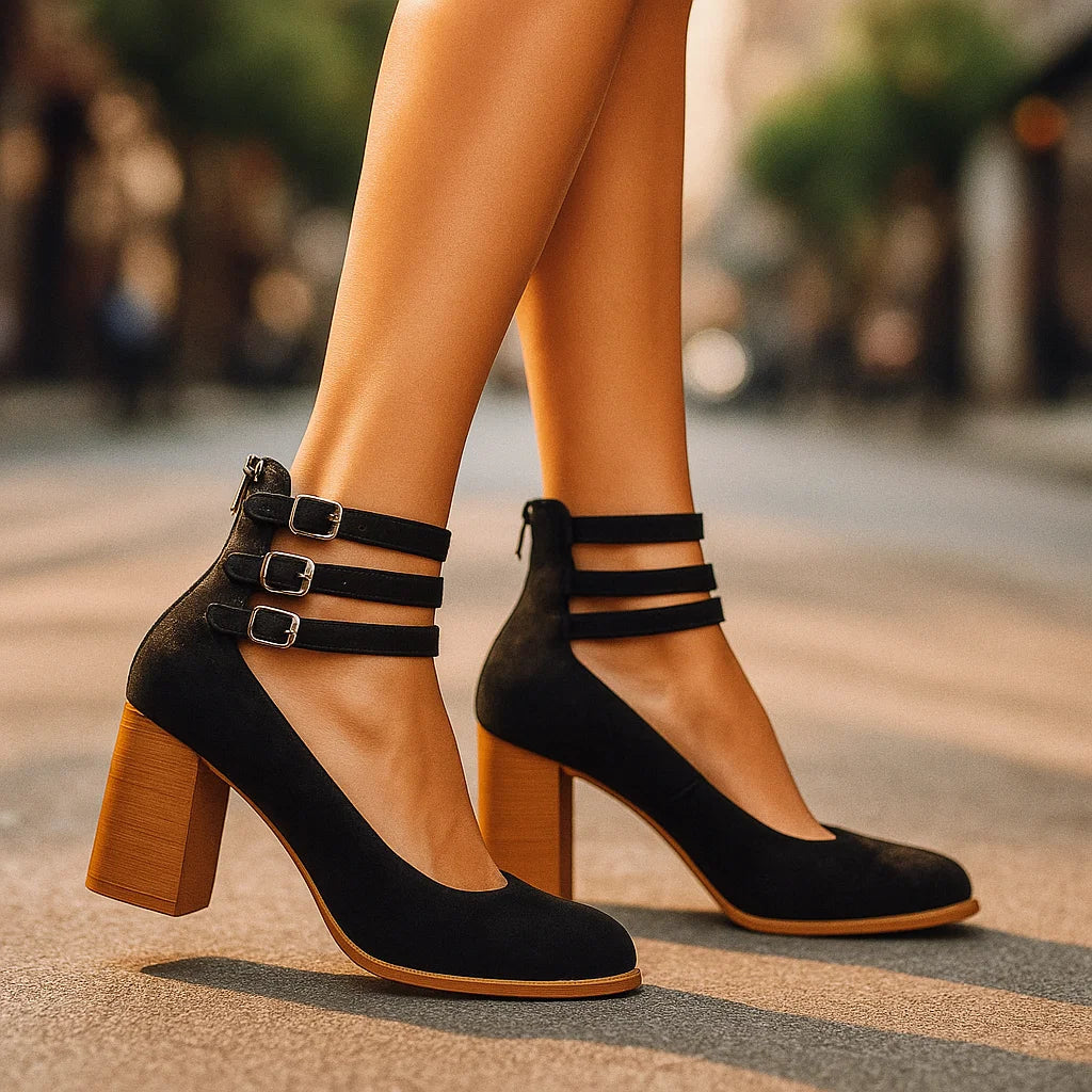 Katriona | Women's Cushioned Slip-On Heels for All-Day Wear, image 6