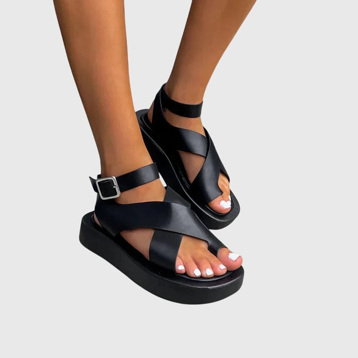 Women's Orthopedic Cushioned Sandals for Vacation — view 6