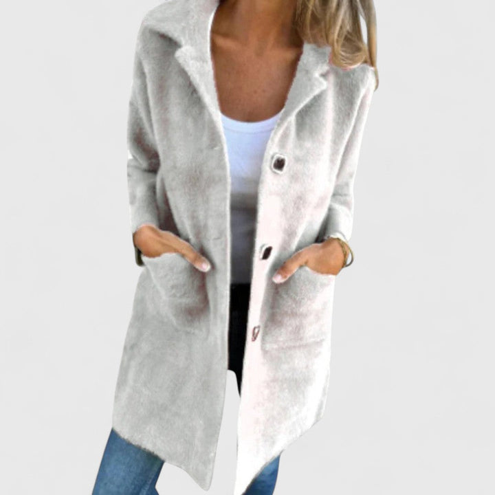Emberlyn | Women's Coat for Fall and Winter in White