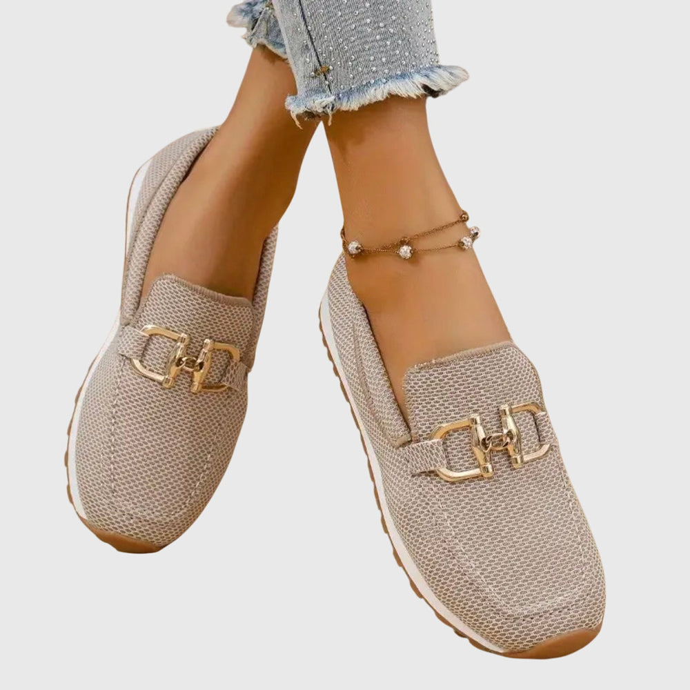 Women's Orthopedic Cushioned Horsebit Loafers for Work — view 2