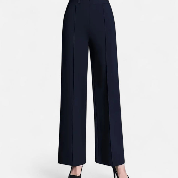 Doriane | Women's High-Waist Wide-Leg Trousers
