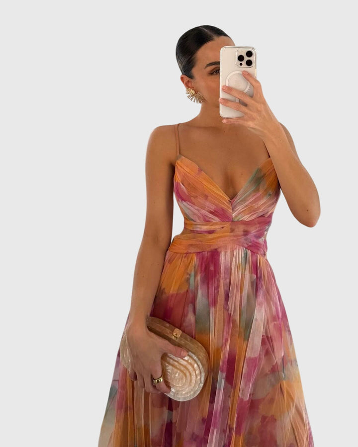 Women's Floral Maxi Dress for Summer — view 2