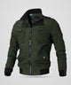 Caspian | Men's Oversized Ribbed Coat for Fall and Winter in Green