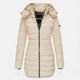Colombine | Women's Puffer Quilted Slim Mid-Length Jacket