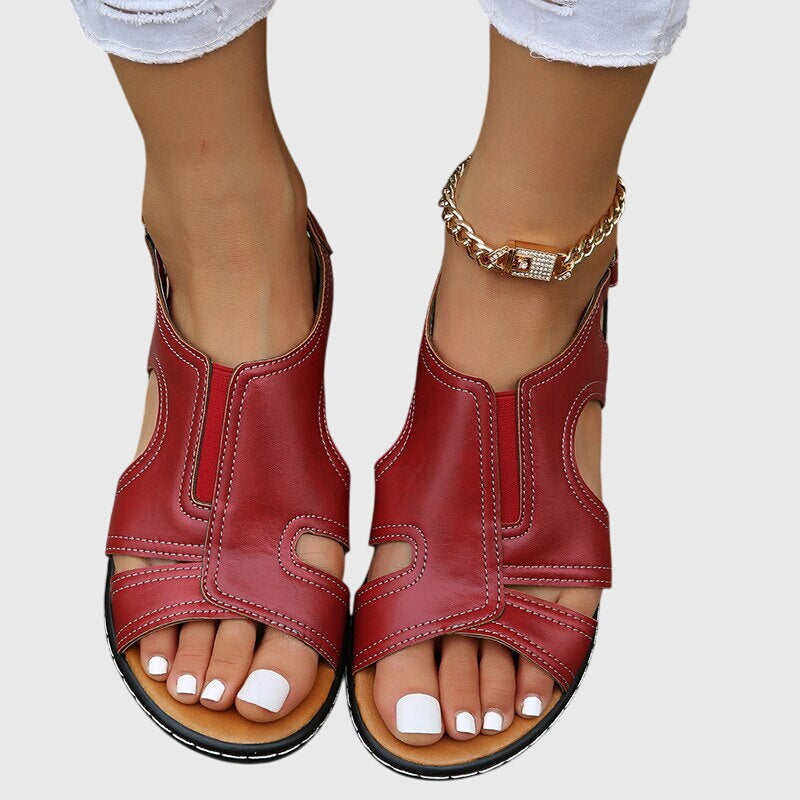 Women's Orthopedic Arch-Support Flat Sandals for Walking — view 9