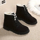 Birgitte | Women's Ankle Boots with Lace-Up and Fur Lining