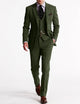 Clark | Men's Tailored Slim Fit Tweed Three-Piece Suit Set