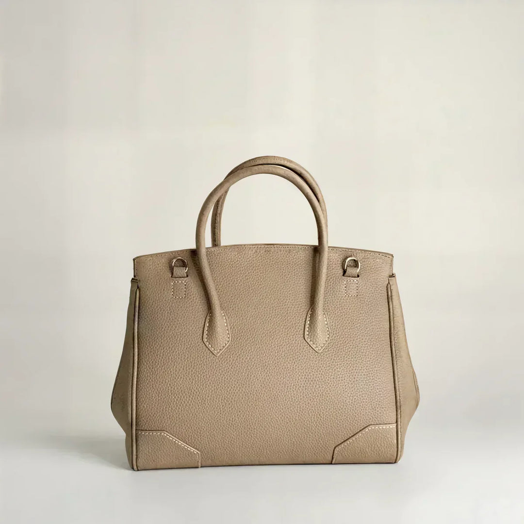 Sidony | Women's Grained Leather Structured Crossbody Bag
