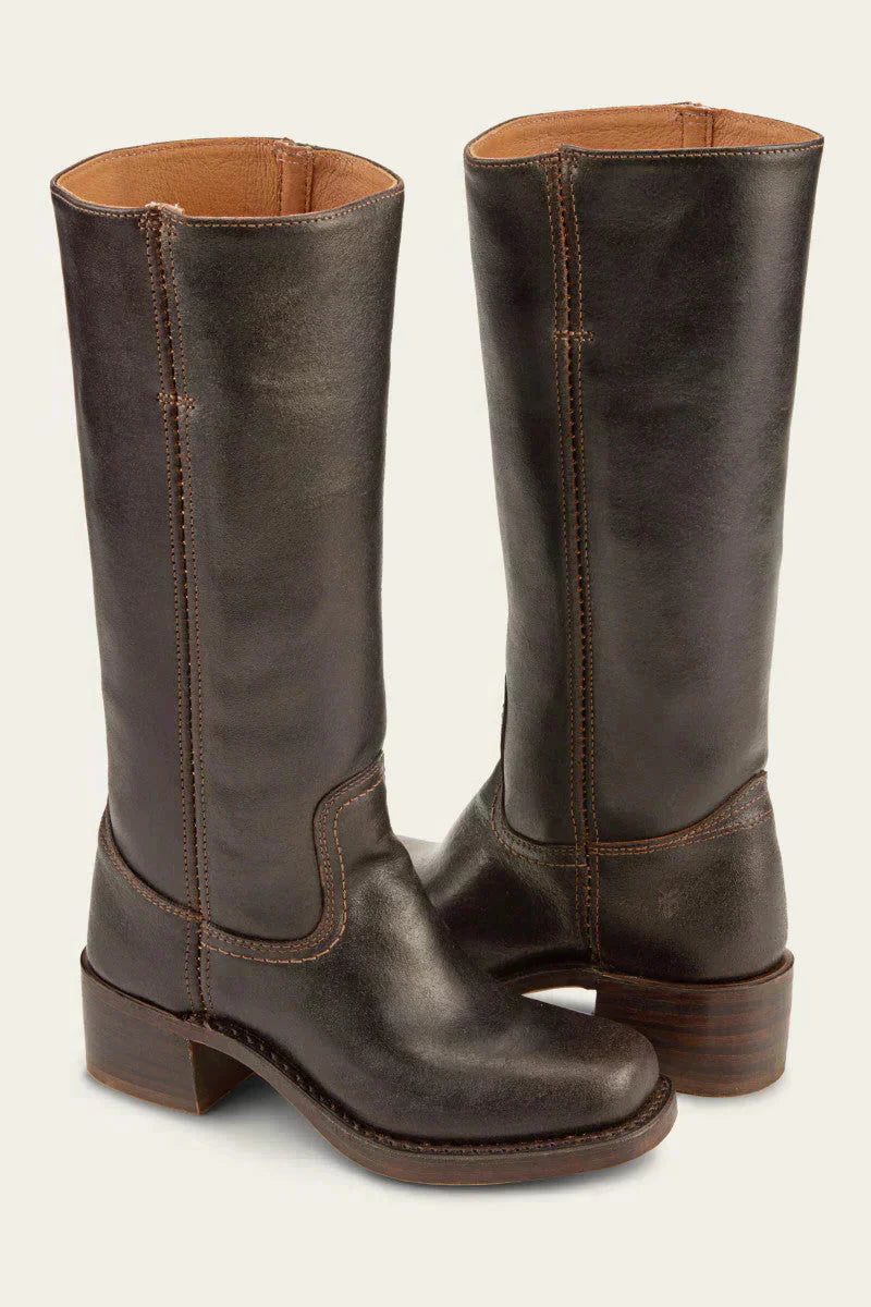 Eirlys | Women's Block Heel Knee High Boots