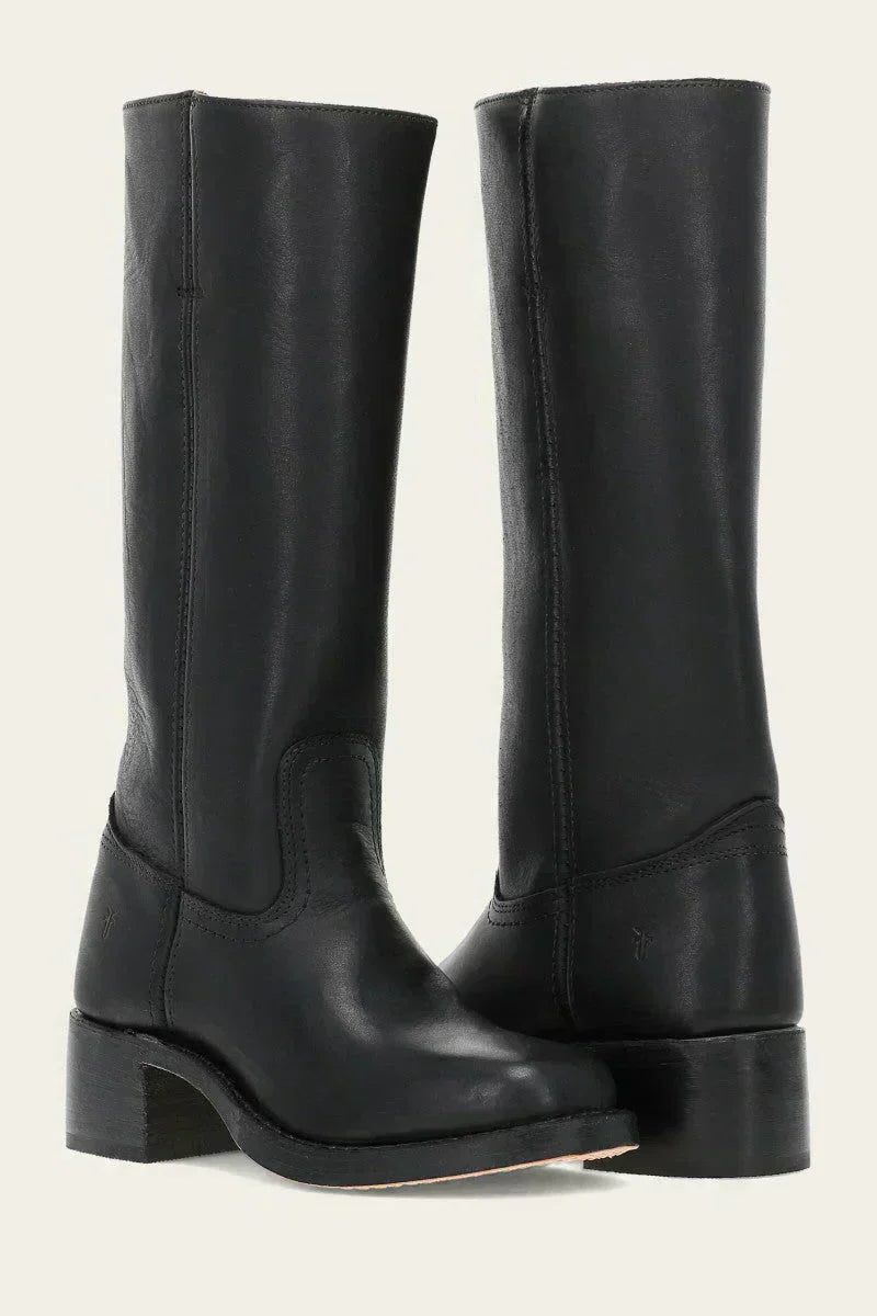 Aldabella | Women's Block Heel Knee High Boots
