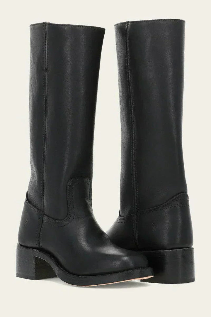 Aldabella | Women's Block Heel Knee High Boots