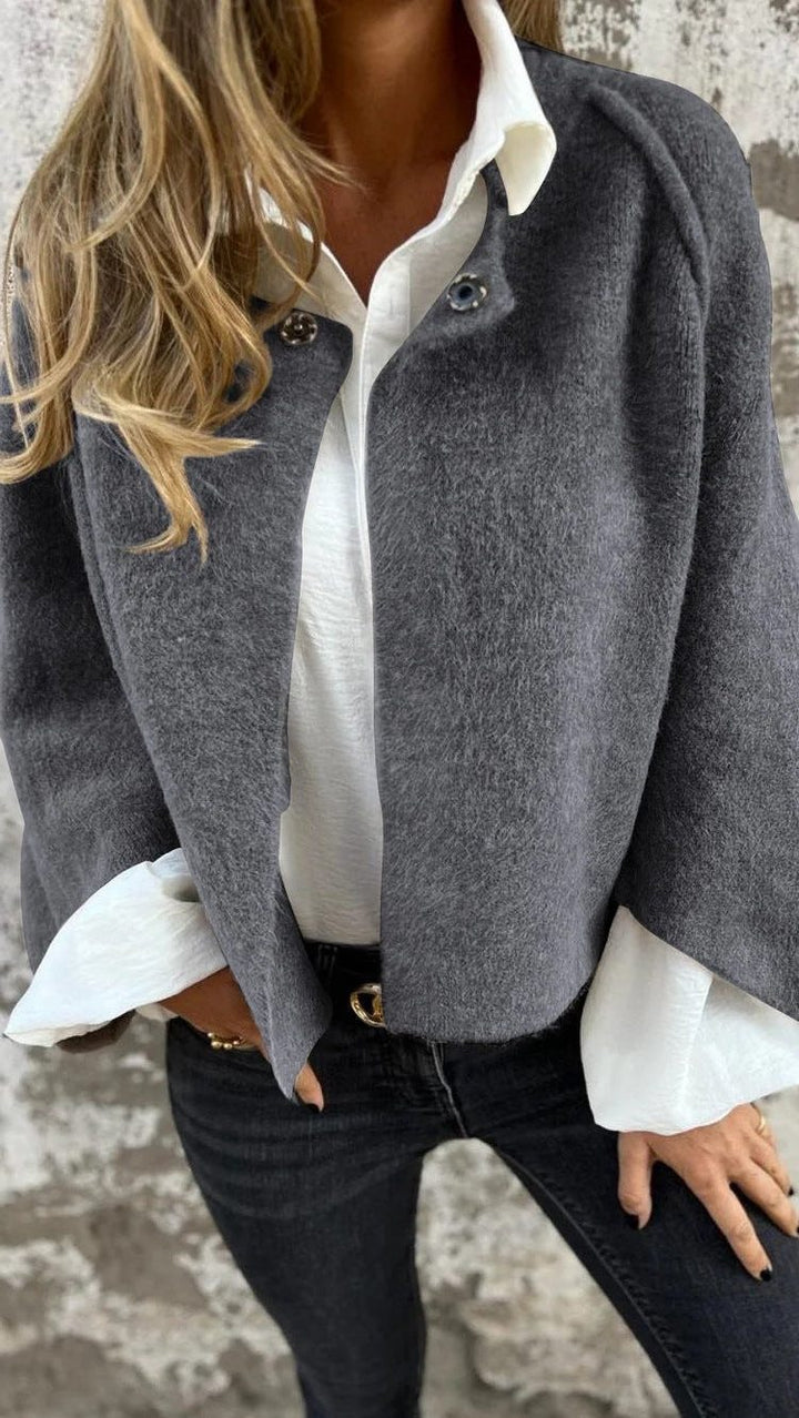 Vanna | Women's Button-Down Cropped Cardigan