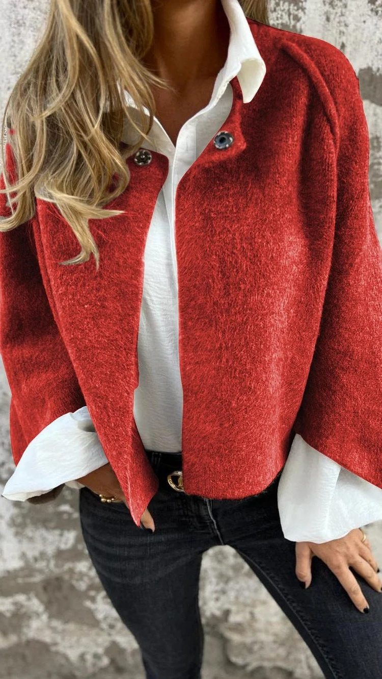 Vanna | Women's Button-Down Cropped Cardigan