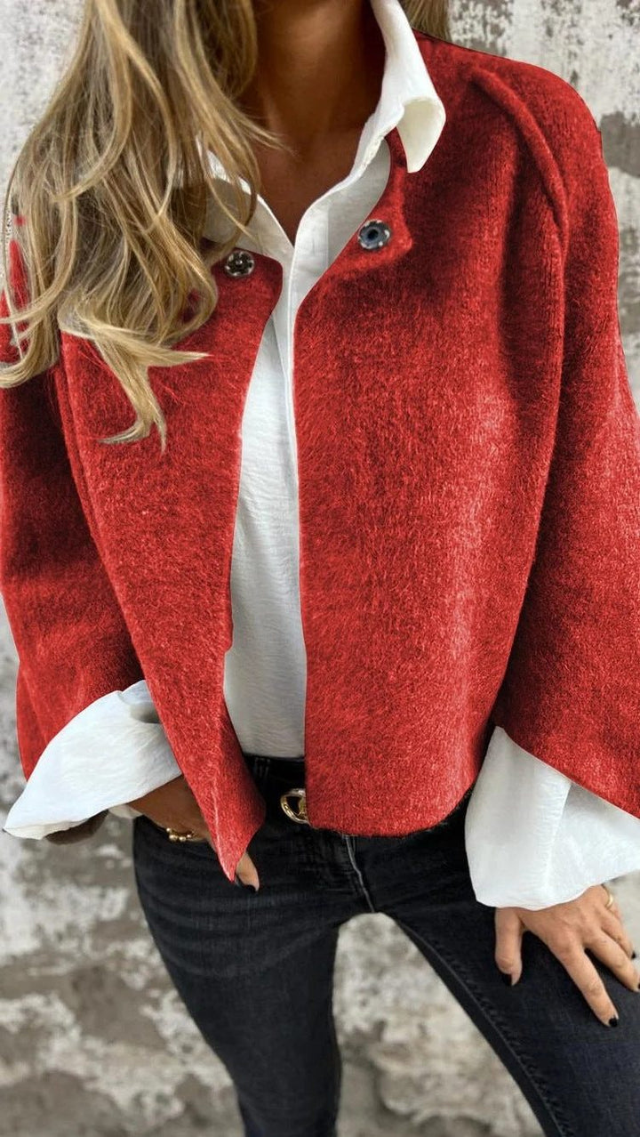Vanna | Women's Button-Down Cropped Cardigan