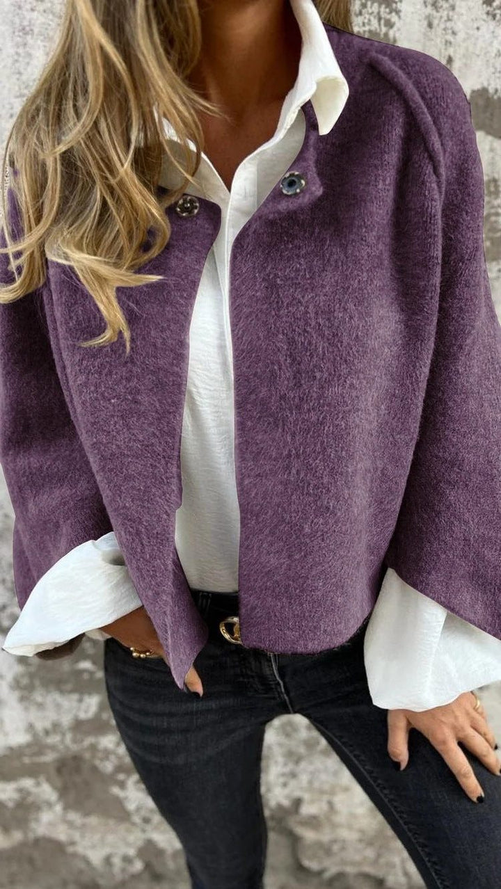 Vanna | Women's Button-Down Cropped Cardigan
