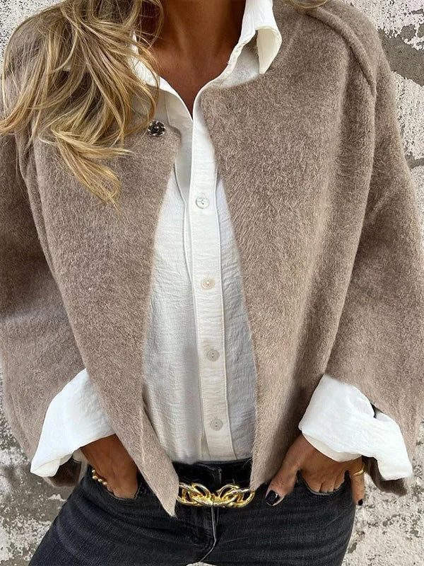 Vanna | Women's Button-Down Cropped Cardigan