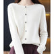 Charlize | Women's Knit Cardigan with Button-Up