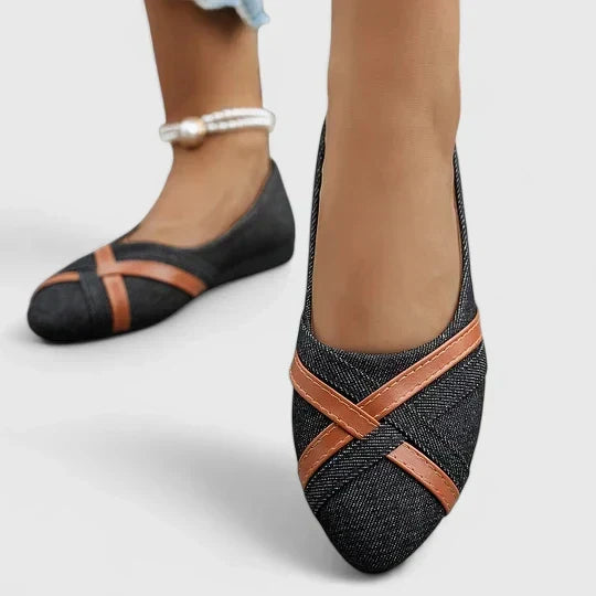 Kathleen Orthopedic-Style Criss-Cross Flats with Wide Toe Box - image 6