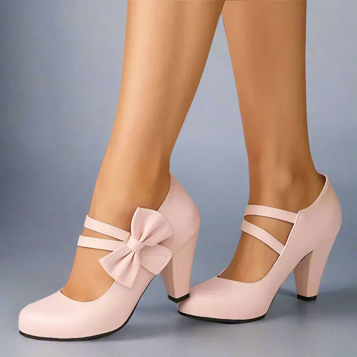 Briallen | Women's Block Heel Mary Jane Pumps, image 4