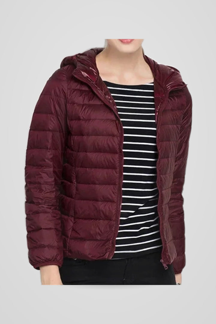 Wilhelmine | Women's Hooded Zip-Front Padded Jacket for Fall and Winter, image 13