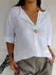 Zamma | Women's Relaxed V-Neck Top