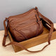 Nanette | Women's Soft Leather Multi-Zip Shoulder Bag