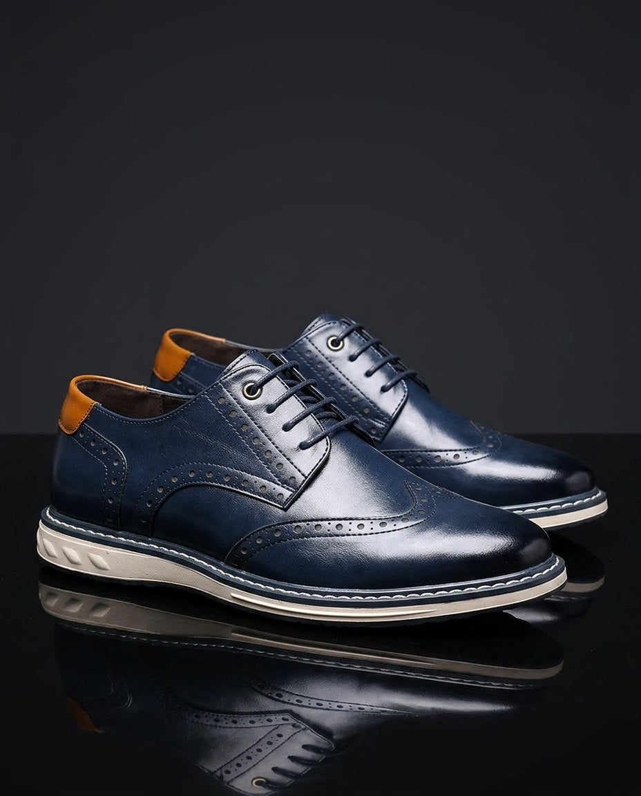 Beau | Unisex Wingtip Brogue Sneakers