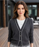 Aveline | Women's Oversized Cropped Cardigan for Fall and Winter in Charcoal