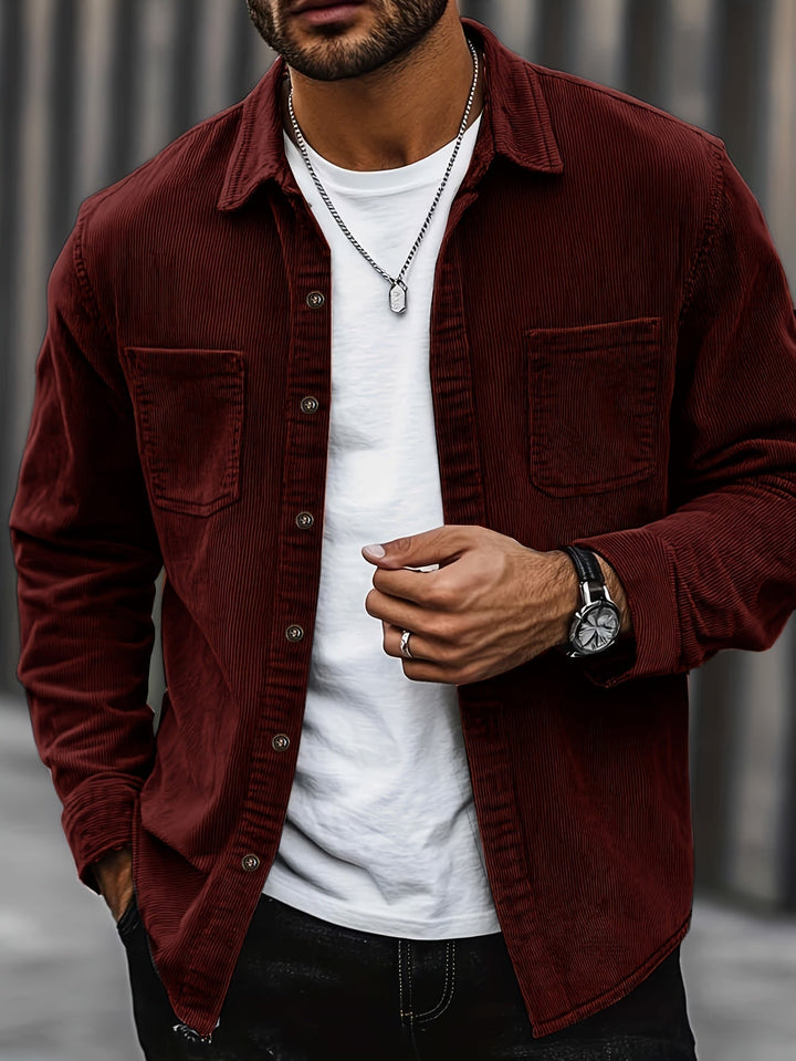 Barrett | Men's Corduroy Overshirt Jacket