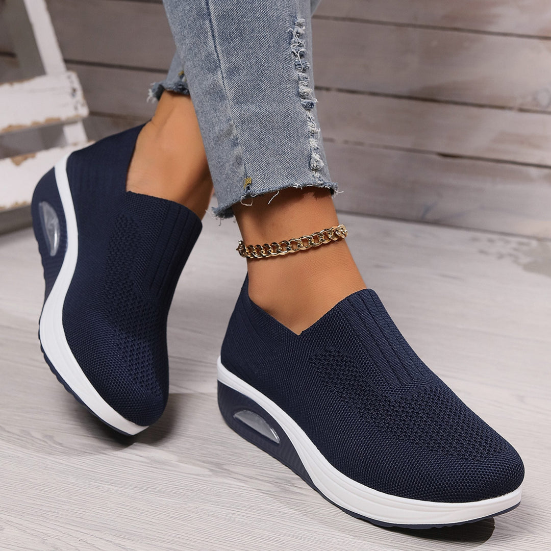 Cecelia | Women's Knit Slip-On Cushioned Walking Shoes