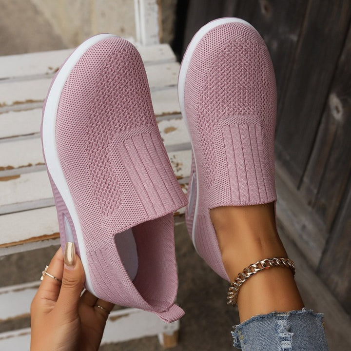 Cecelia | Women's Knit Slip-On Cushioned Walking Shoes