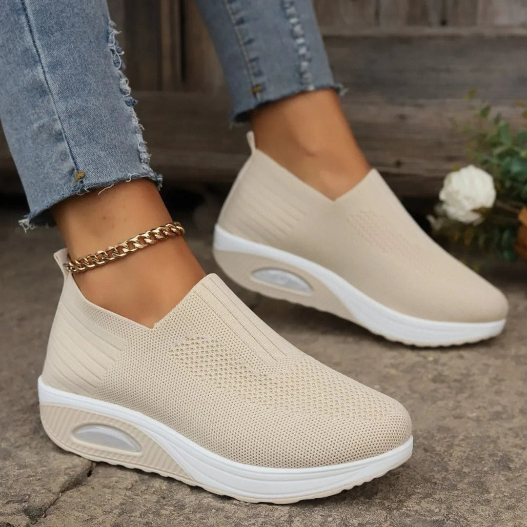 Cecelia | Women's Knit Slip-On Cushioned Walking Shoes