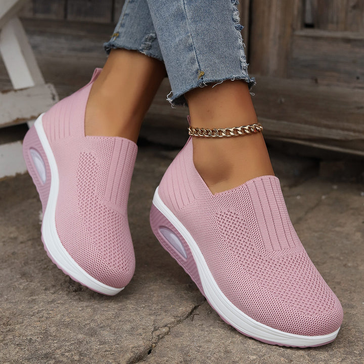 Cecelia | Women's Knit Slip-On Cushioned Walking Shoes