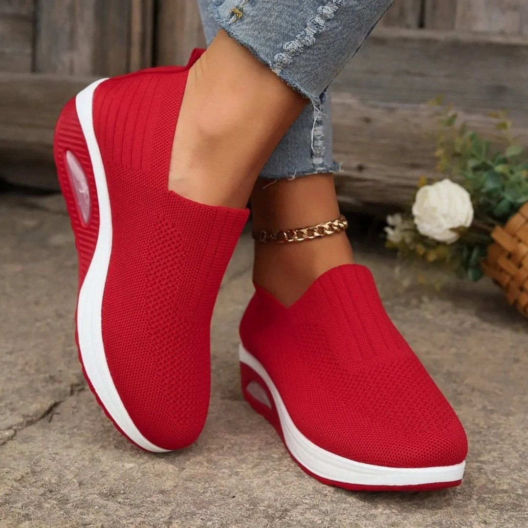 Cecelia | Women's Knit Slip-On Cushioned Walking Shoes