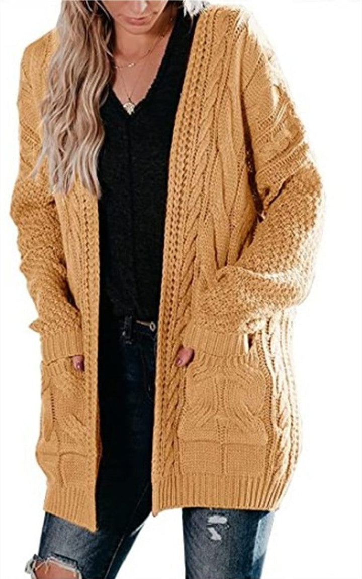 Palmira | Women's Chunky Knit Cardigan with Pockets