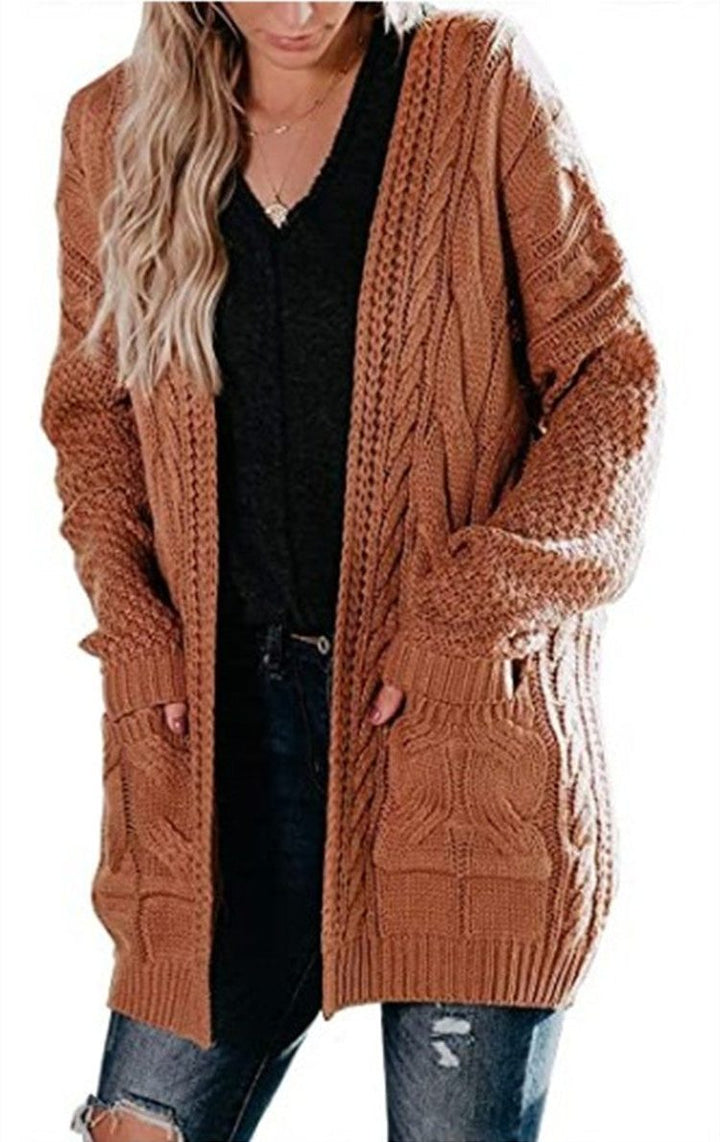 Palmira | Women's Chunky Knit Cardigan with Pockets