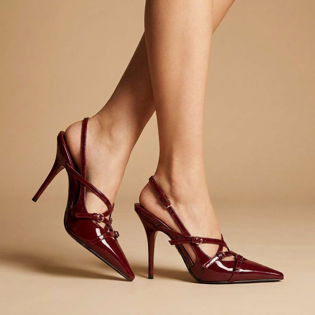 Vasilia | Women's Pointed-Toe Slingback Heels