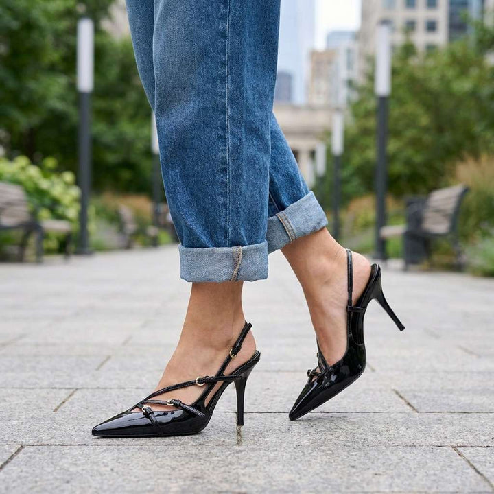 Vasilia | Women's Pointed-Toe Slingback Heels