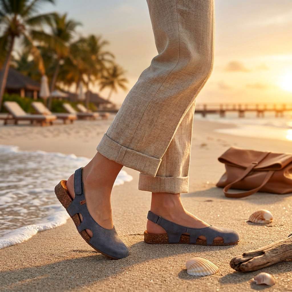 Deborah | Women's Cushioned Slingback Sandals