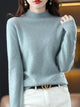 Enrica | Women's Wool Knit Sweater with Crew Neck