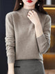 Enrica | Women's Wool Knit Sweater with Crew Neck