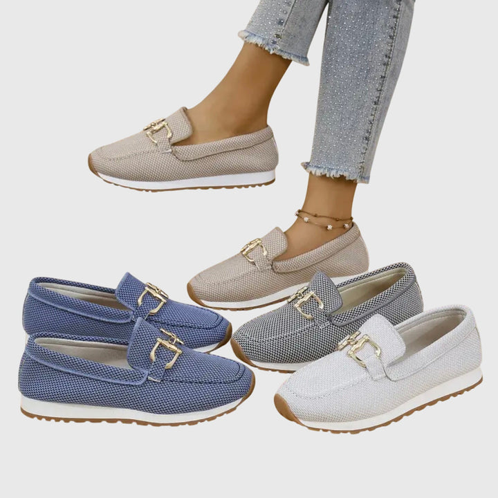 Women's Orthopedic Cushioned Horsebit Loafers for Work — view 10