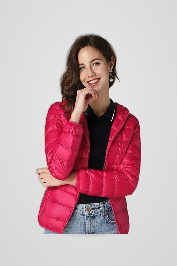 Wilhelmine | Women's Hooded Zip-Front Padded Jacket for Fall and Winter, image 4