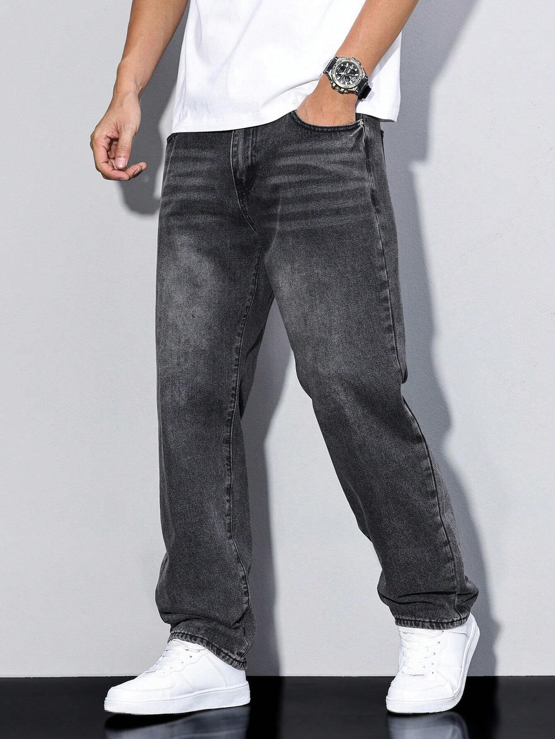 Rocco Straight-Leg Button-Fly Jeans - image 15