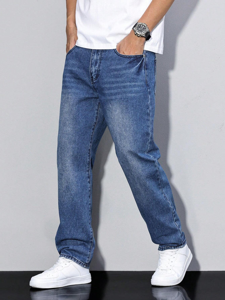 Rocco Straight-Leg Button-Fly Jeans - image 2